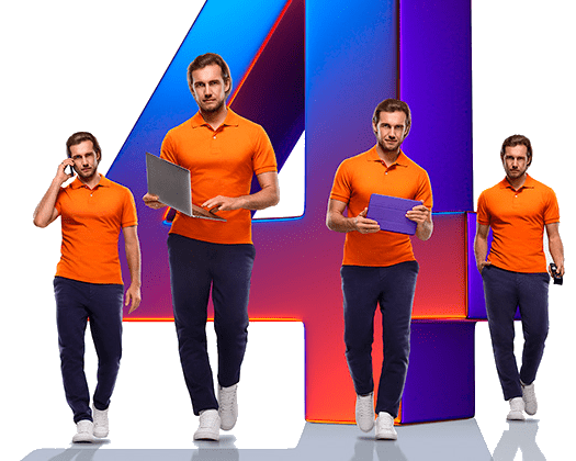 Великолепная четверка Ростелеком в&nbsp;деревня Володина (Курганская область)